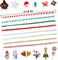 Pipe Cleaners Craft Set Including 320Pcs Pipe Cleaners &100Pcs Wiggle Googly Eyes Self Adhesive for Home&School DIY Art Crafts Daily or Christmas Decoration